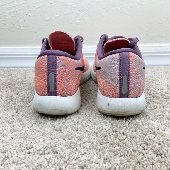 Nike Women’s Lunareptic Flyknit Multi-Color Running Shoes - Plum Fog - Picture 6 of 7